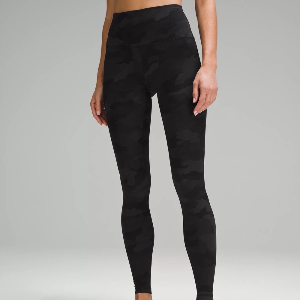 lululemon camo align leggings